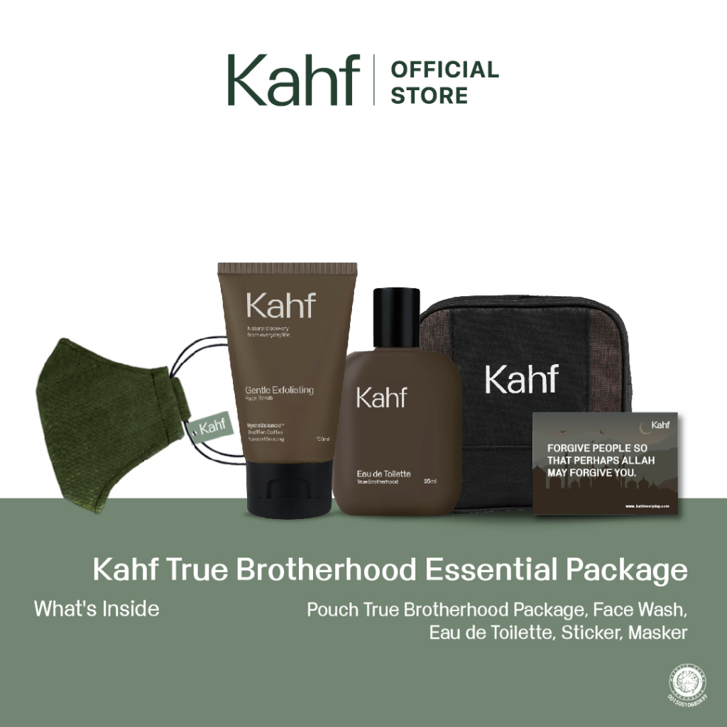 Kahf Essential Care Package (Body Wash, Face Wash, Eau de Toilete) - Paket Ramadhan Hampers