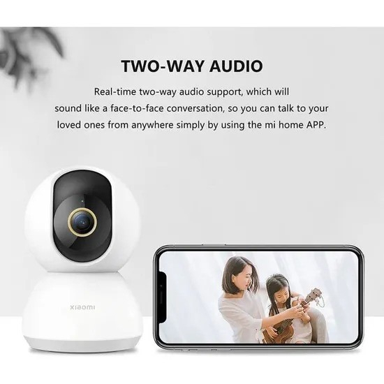 Xiaomi CCTV C300 Smart Camera 2K 1296P Human Detection 3MP 360°