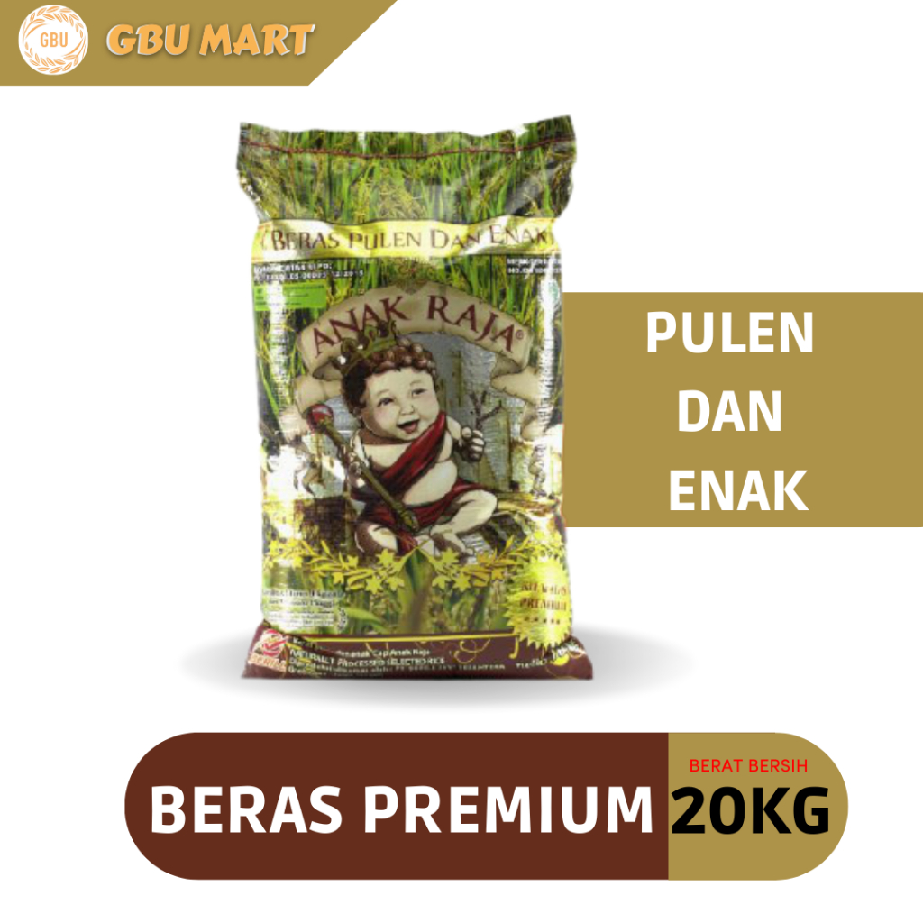 

Beras Anak Raja Coklat [20 KG]