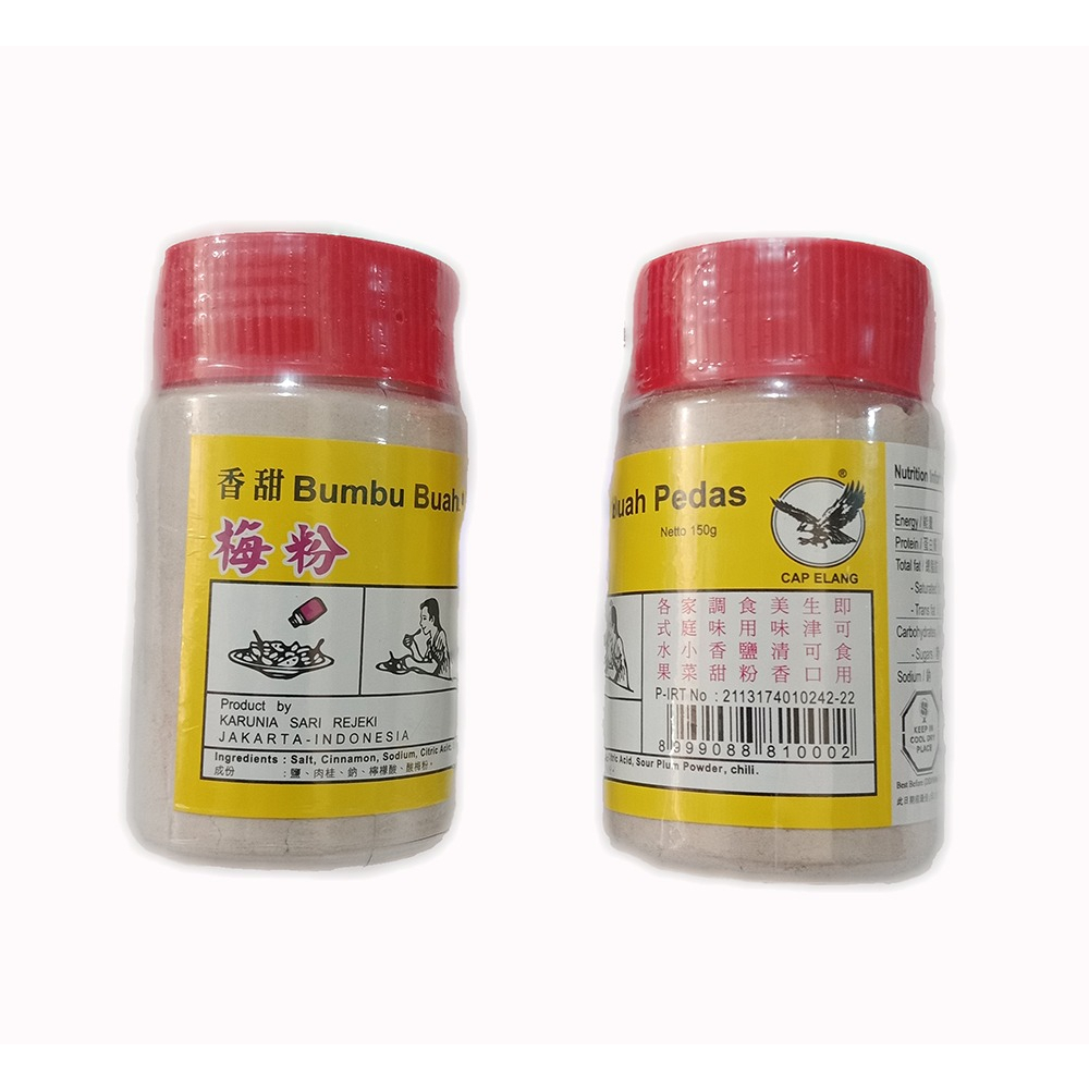 

Bumbu buah pedas cap elang 150gr per pcs