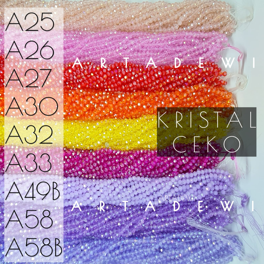 CC1801 | Kristal ceko bulat 3 mm bapao PART 2/2