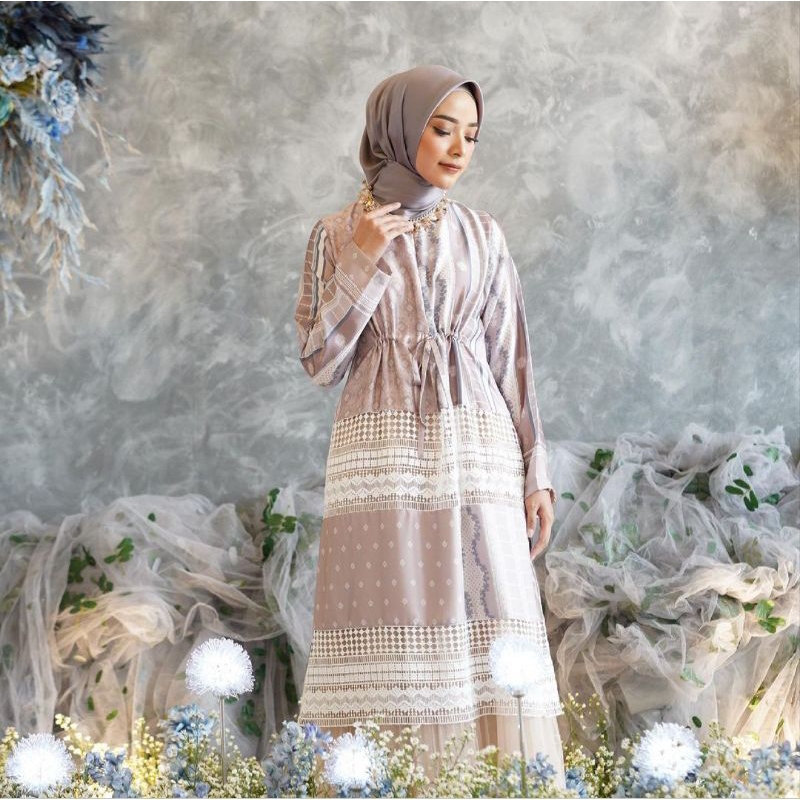Koleksi Raya Tunik Vanilla Hijab (PL)
