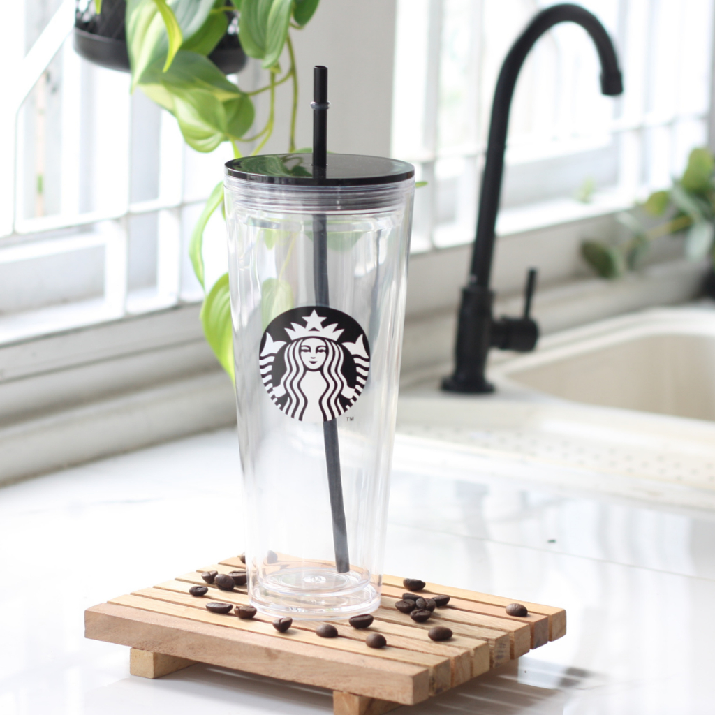 𝐆𝐨𝐨𝐝𝐬𝐂𝐨 Gelas Tumbler Starbucks Botol Minum Transparant  Tumbler Cold Cup Siren cold Tumbler Starbucks Bening