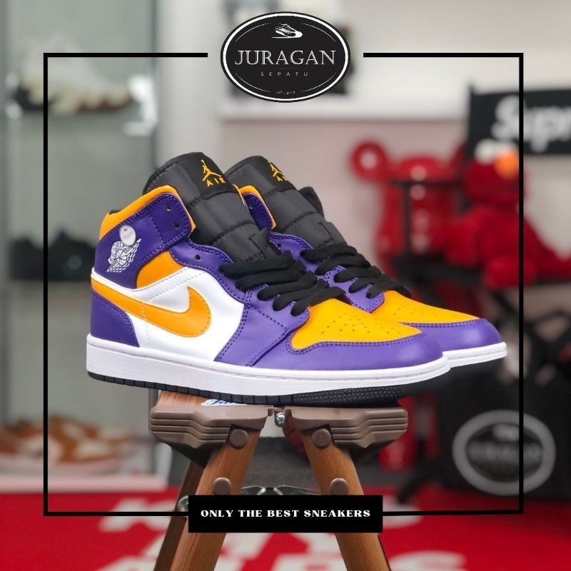 Nike Air Jordan 1 Mid &quot;Lakers 2022&quot;