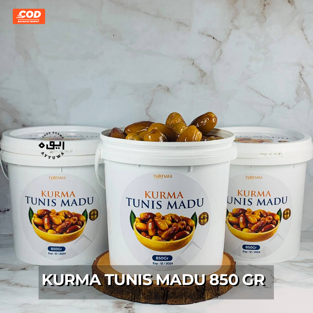 

KURMA TUNIS MADU KEMASAN PREMIUM EMBER ORIGINAL FRESH 850gr
