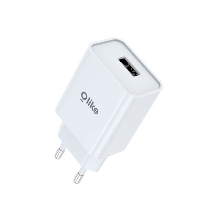 Olike C103 12W Kepala Charger USB Adapter 2.4A Overheat Protection