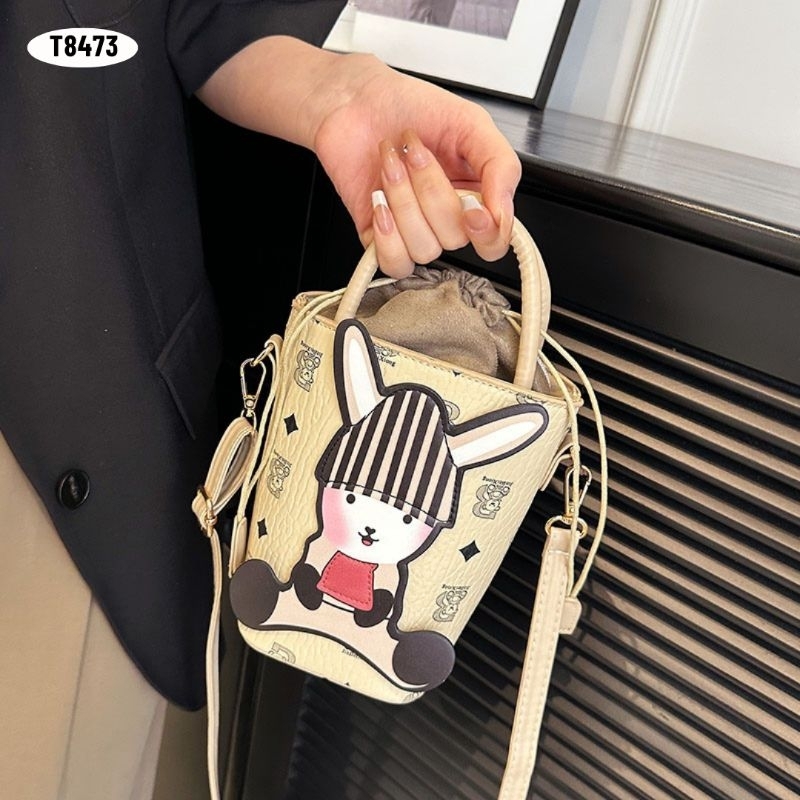 [IMPORT] T8473 - TAS SELEMPANG WANITA FASHION IMPORT - 76BAGSTORE