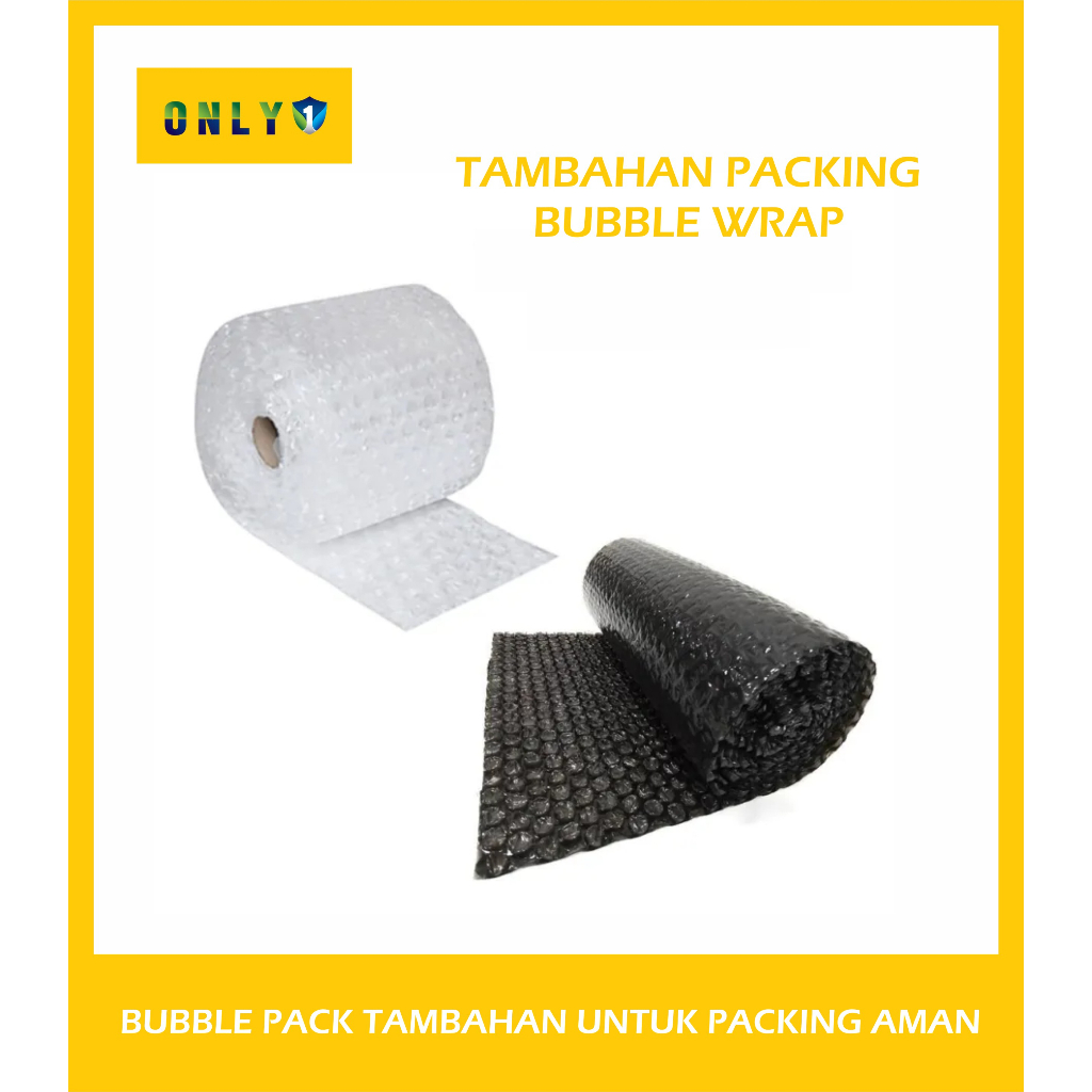 

BUBBLE WRAP / PACK TAMBAHAN UNTUK PACKING AMAN