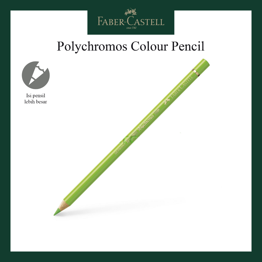 

Pensil Polychromos Faber Castell Light Green 110171