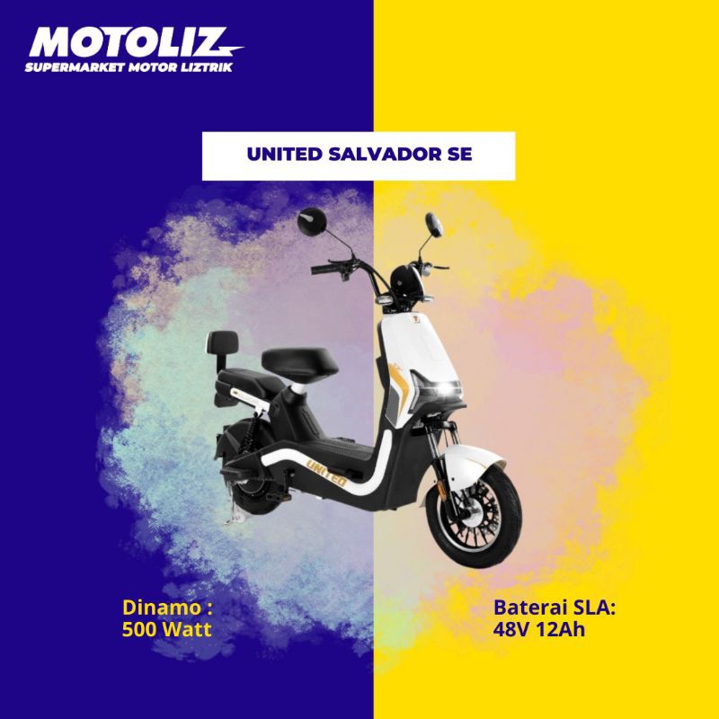 UNITED SALVADOR SE SEPEDA LISTRIK GEJAYAN JOGJA ELECTRIC BIKE