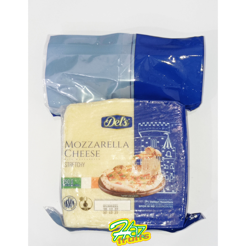 

Dels Mozzarella Cheese / Keju Mozarella - 250 Gram