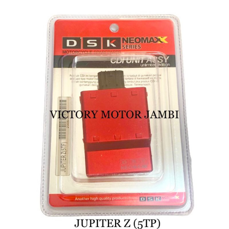 CDI UNIT ASSY JUPITER Z JUPZ DSK NEOMAXX SERIES