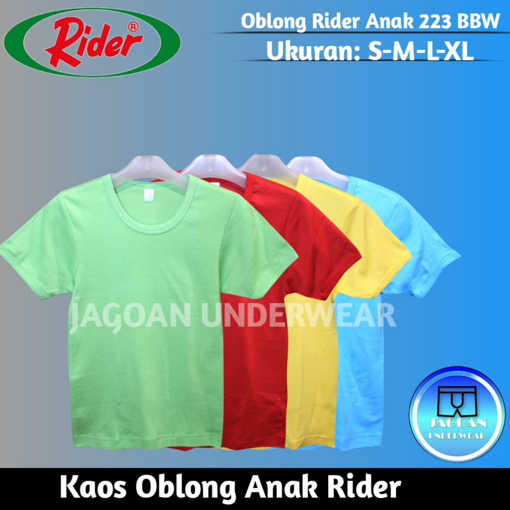 Kaos Dalam Anak RIDER 223BB WARNA KIDS ISI 1