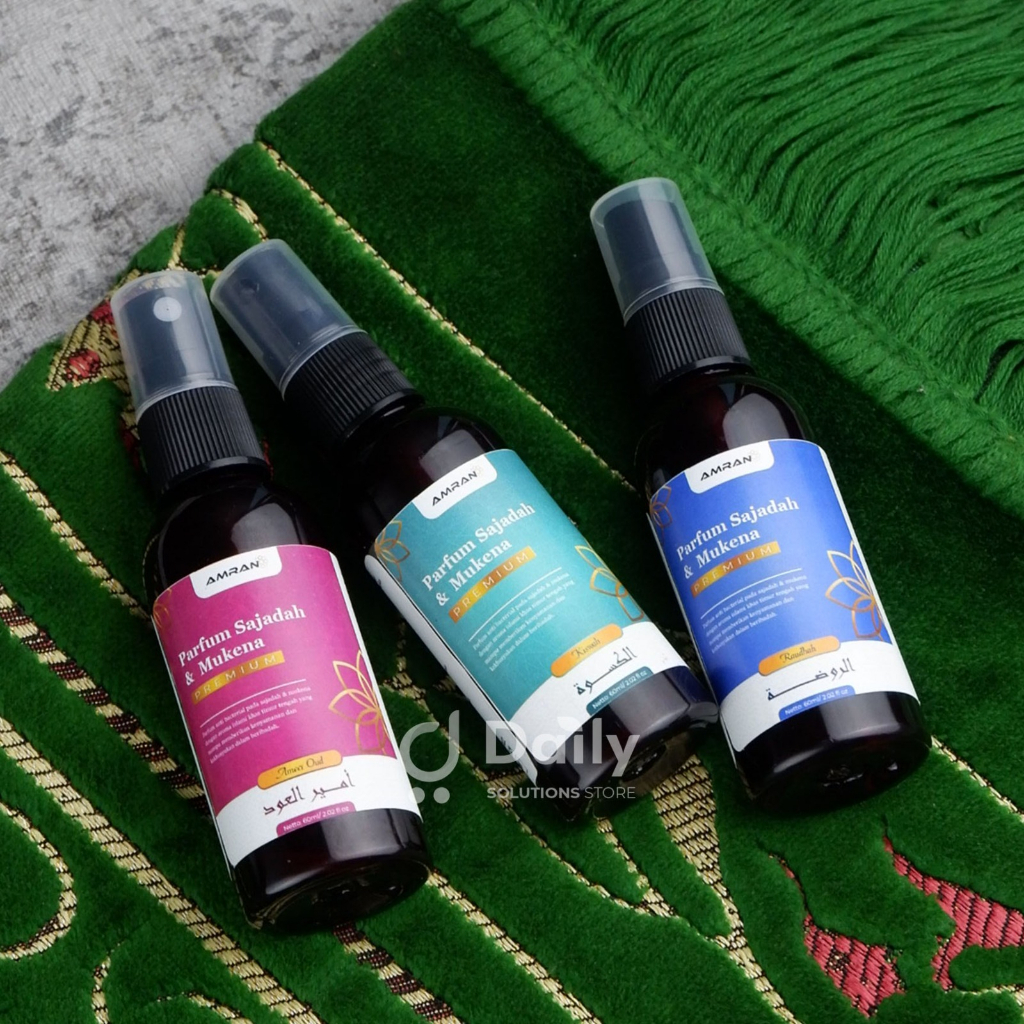 AMRAN Parfum Untuk Sajadah &amp; Mukena Aroma Parfum Arab Antibacterial