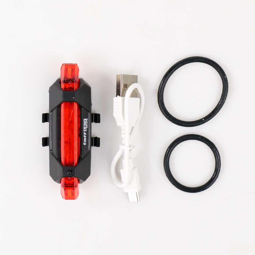 Lampu Belakang Sepeda LED USB Rechargeable 500 mAh 15 Lumens Waterproof