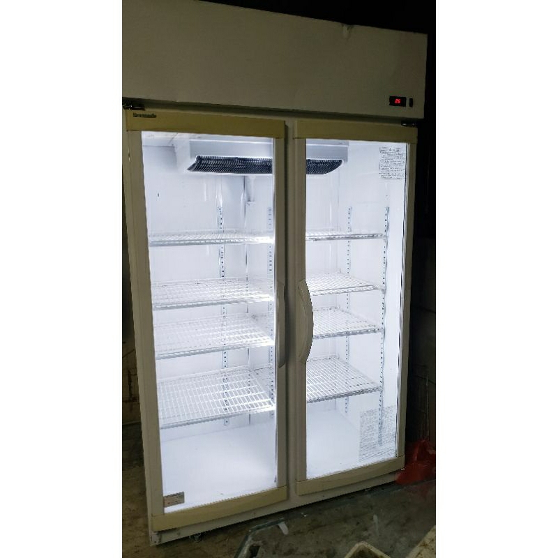 showcase 2 pintu panasonic 1000L