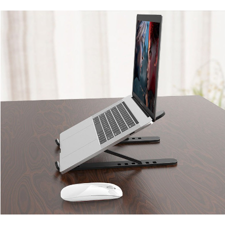 Folding Stand Holder Laptop Macbook Notebook IPAD Dudukan Lipat P1 PRO Anti Slip