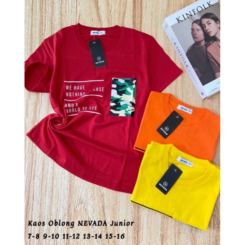 Kaos NEVADA junior kaos anak Nevada