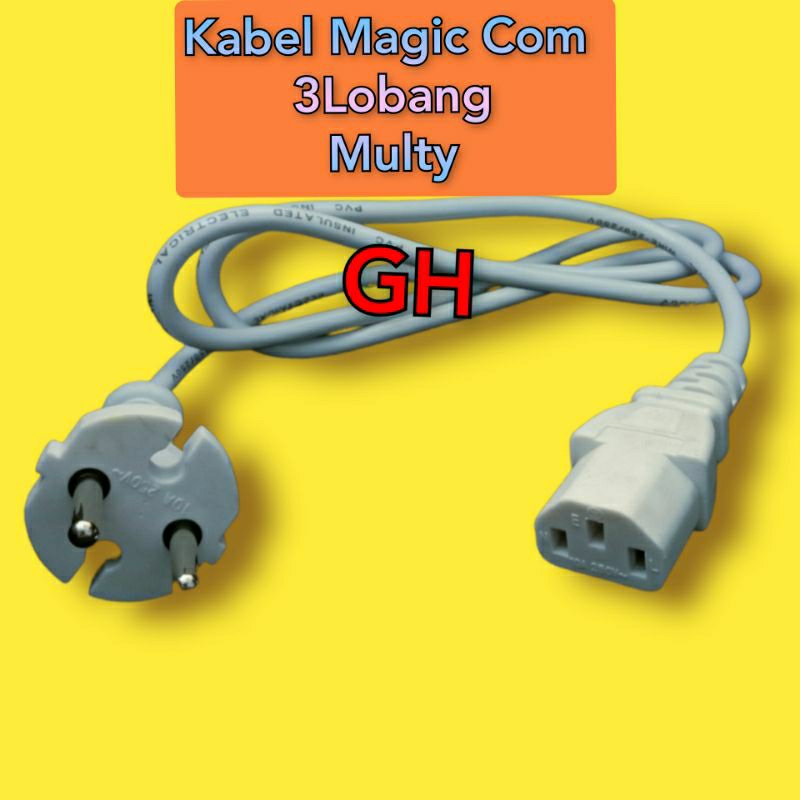 kabel Magic Com 3 Lobang Socket