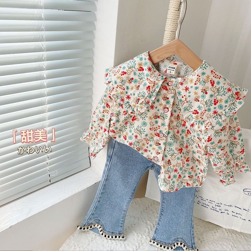 Stelan Jeans Anak Perempuan/Fashion Stelan