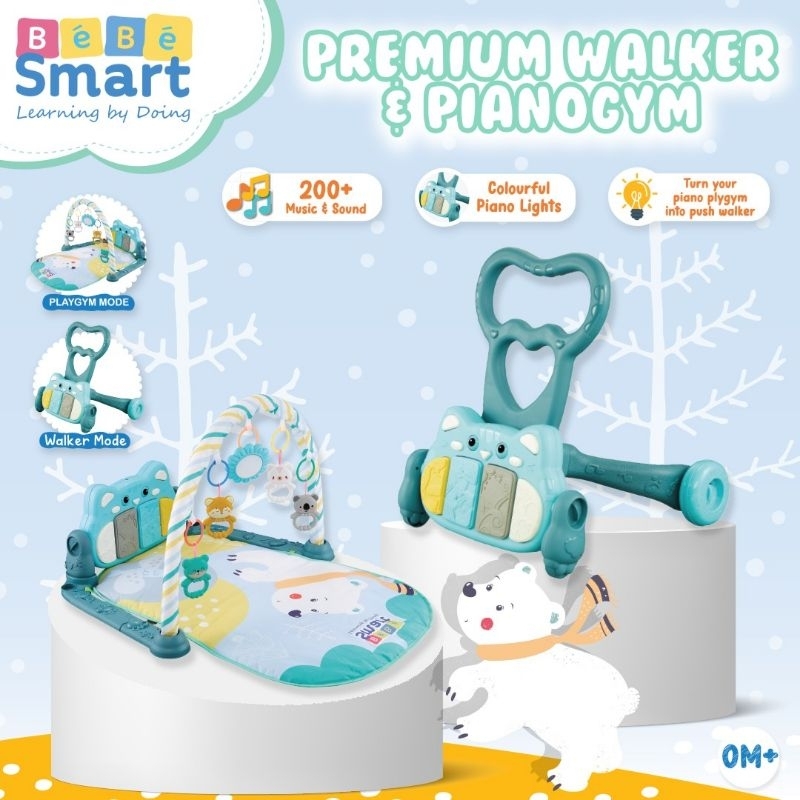 BEBE SMART Premium walker &amp; pianogym