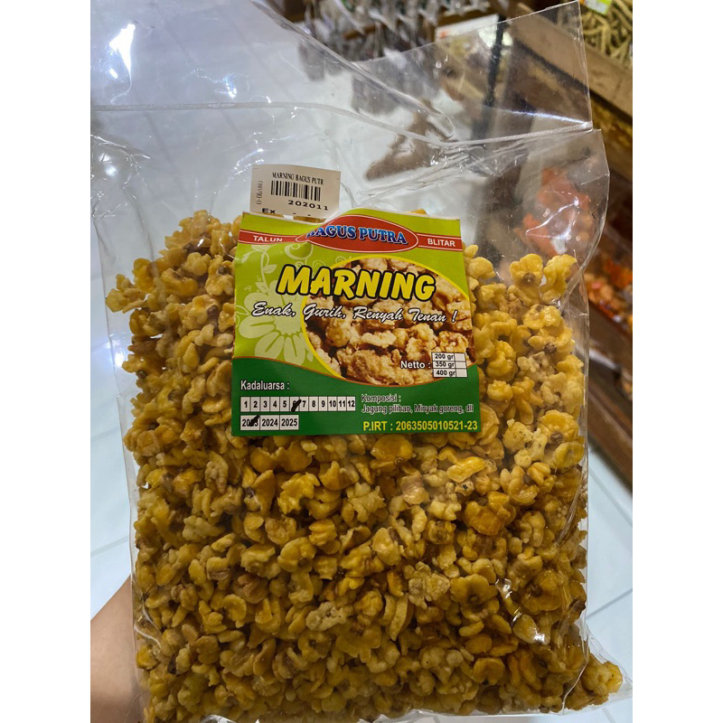 

Marning Jagung “Bagus Putra”