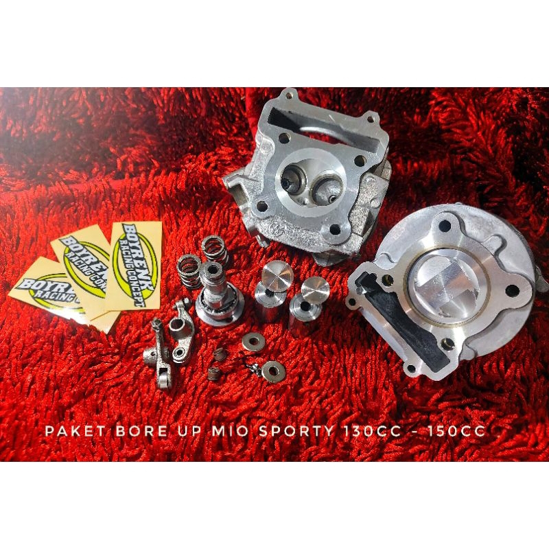 PAKET BORE UP MIO PORTY  130CC HARIAN RACING TOURING - BOYRENK