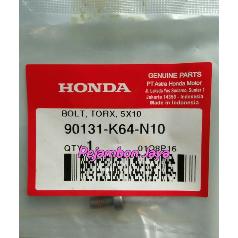 90131K64N10 BOLT TORX 5X10