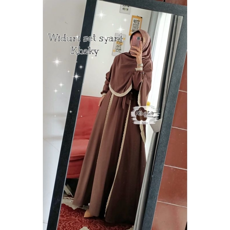 Widuri set syari athata