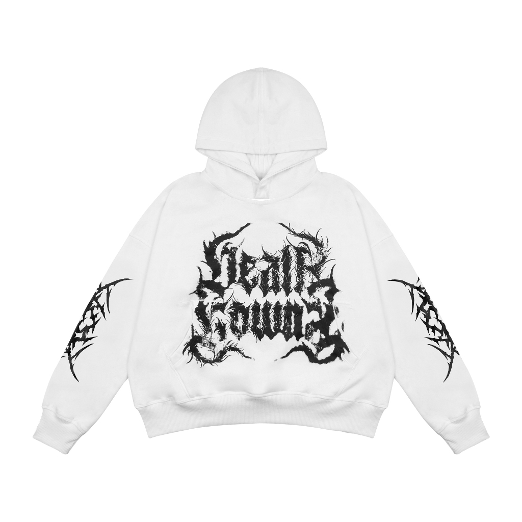GRDT - Gowns Hoodie Boxy White