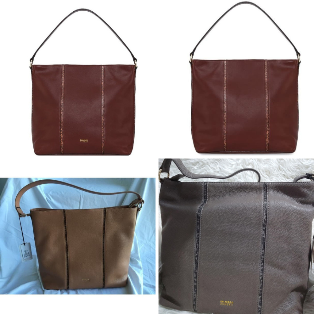 Gobelini Lavinta Hobo/Tas Wanita Gobelini/Tas Wanita Kulit Asli