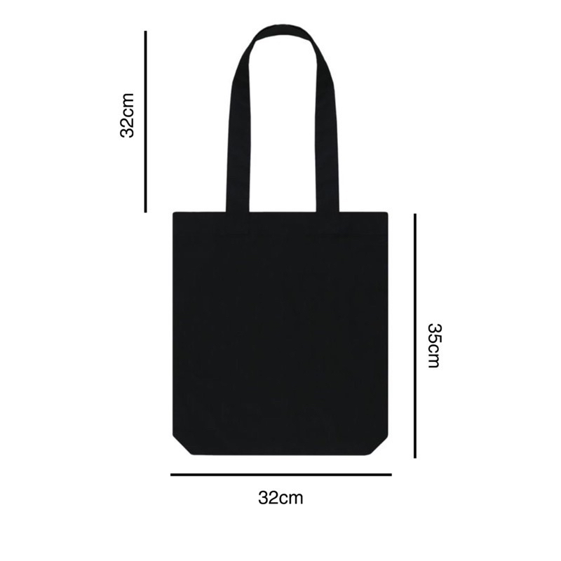 RFD - Tote Bag Kanvas Resleting Pria Wanita / ToteBag Murah Terlaris / Tas Jinjing Sekolah Kuliah