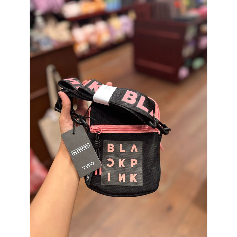 LIMITED STOCKK SLINGBAG TYPO X BLACKPINK