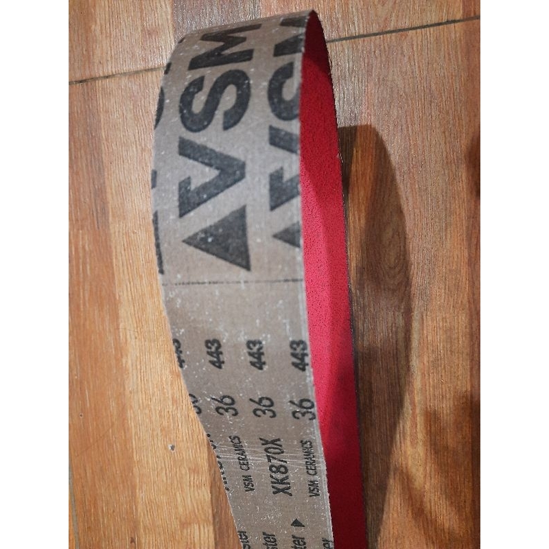 Amplas Ceramic VSM Grit 36 Ampelas meteran 1 Meter Kasar