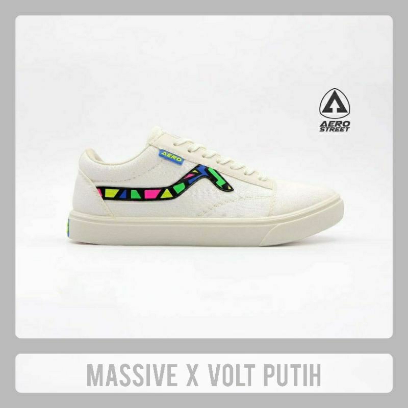 Aerostreet Massive x Volt Putih size 42 - New
