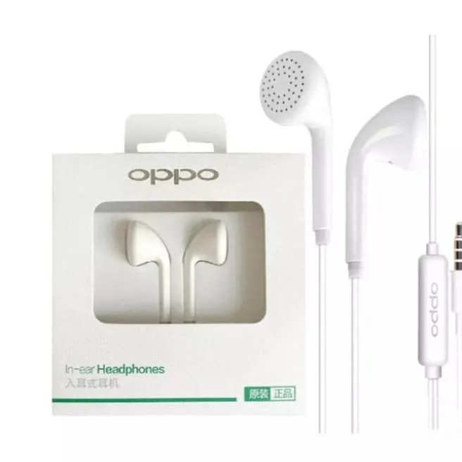 Headset Earphone Handsfree OPPO Original 99%