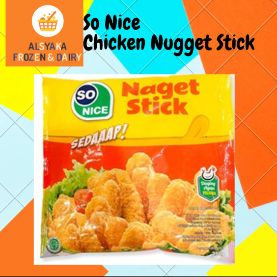 

So Nice Chicken Nugget Coin/ Stick 500gr