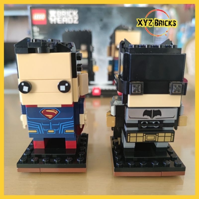 LEGO 41610 - Brickheadz Tactical Batman & Superman - USED