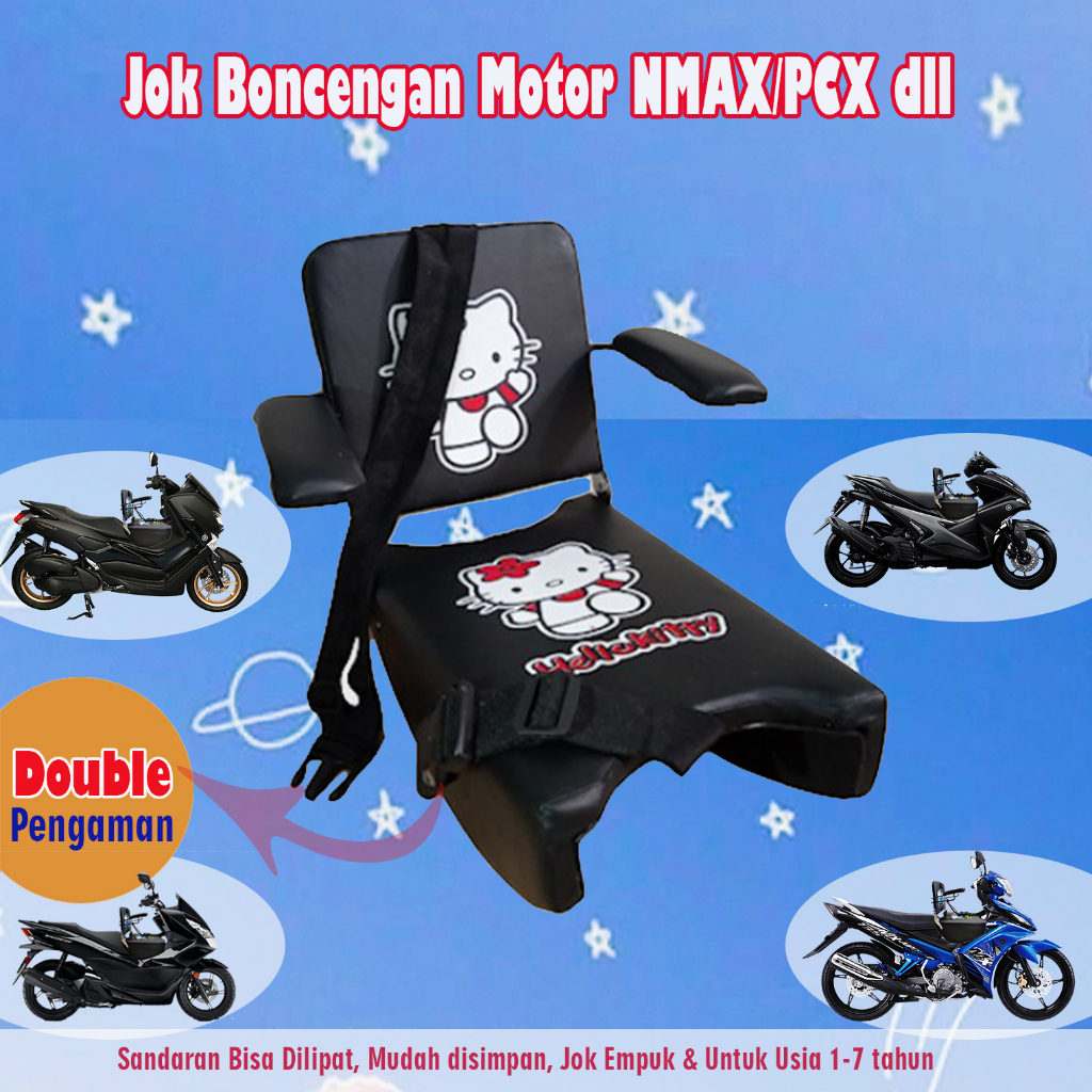 Jok Kursi boncengan Motor Nmax PCX aerox ADV MX Satri FU