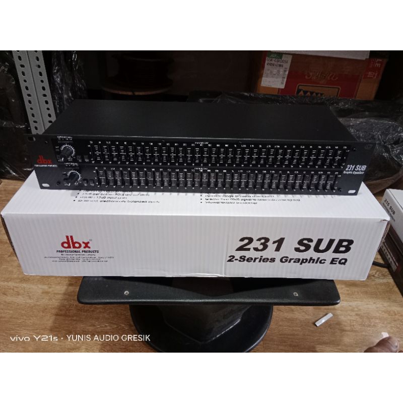 KOMPONEN EQUALIZER DBX 231 SUB