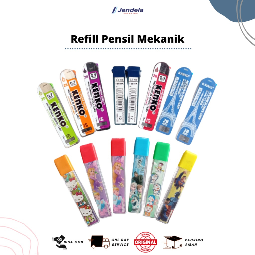

Refill Pensil Mekanik / Isi Pensil Mekanik / Pencil Lead