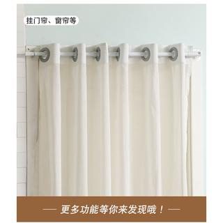 (BOW) Ring hook Multifungsi Tempelan Dinding Gantungan Hook Dengan Bentuk Cincin Transparan