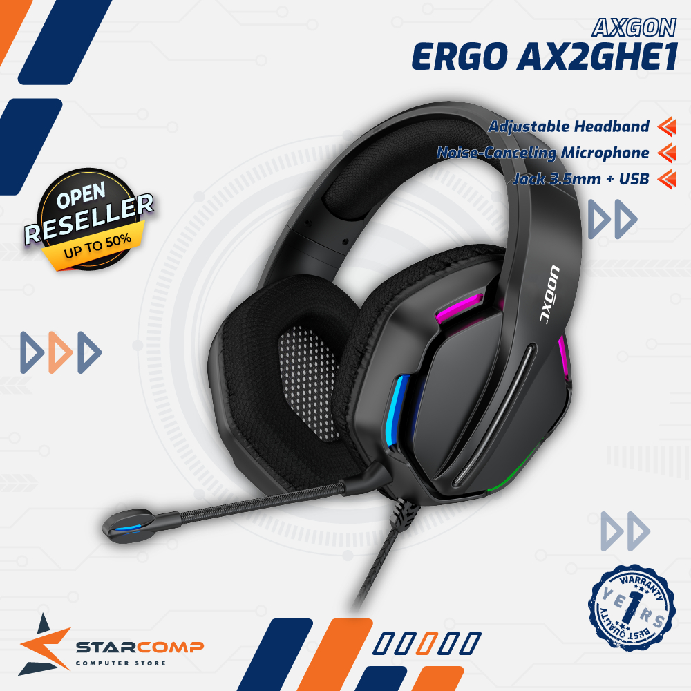 Headset Gaming AXGON ERGO AX2GHE1