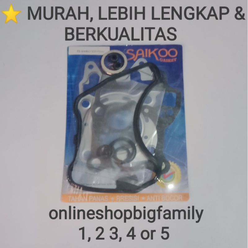 PAKING TOP SET VARIO 150 FI