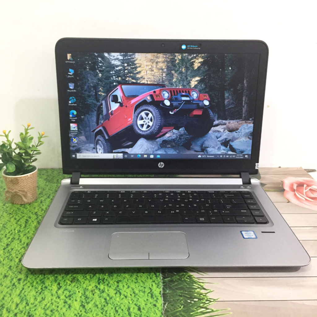 Laptop HP Probook 440 G3 Core i5 RAM 8GB HDD 500GB 14" Slim Mulus Siap Pakai