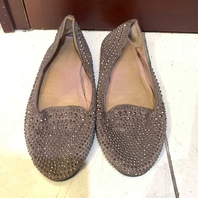 flat shoes wanita studs Pazzion