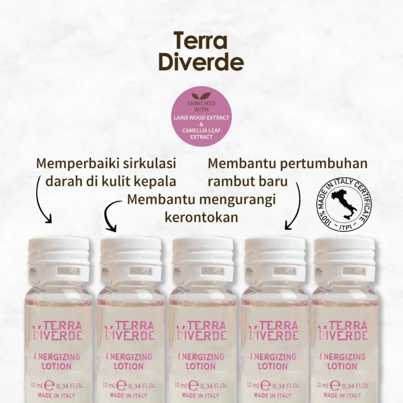 ☘️Yuri Kosmetik☘️ Terra Diverde Hair Loss Treatment 10ml x 5