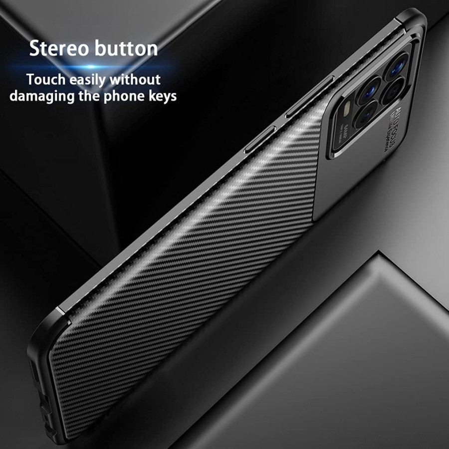 Realme 8 8I 8 5G 8 Pro Case Carbon Autofocus Slim Armor Protection Tbk