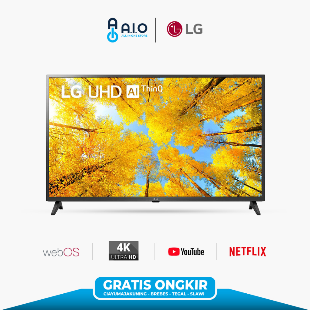 LG - TV SMART 43" - 43UQ7500 PROMO GRATIS ONGKIR