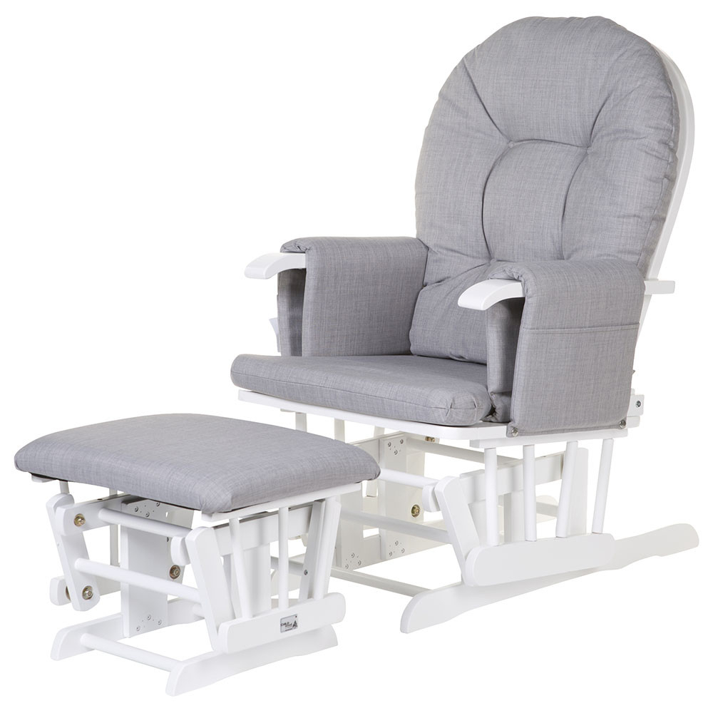 Childhome Gliding Chair - Kursi Menyusui Multifungsi Nursery Chair Ibu Child Home Ayun Ayunan With Footrest